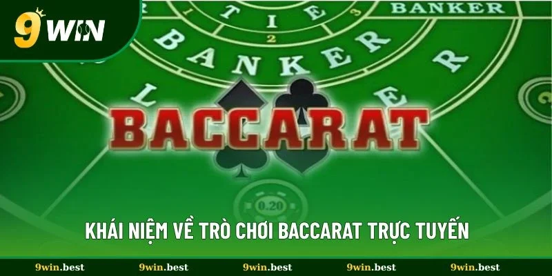 Khái niệm về trò chơi baccarat trực tuyến